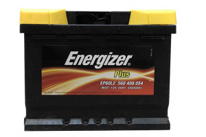 Аккумулятор Energizer Plus 60 ah EP60L2X 560 127 054