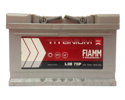 Аккумулятор FIAMM TITANIUM PRO L3B 75P