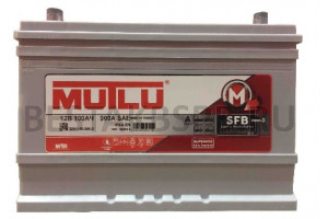 Аккумулятор MUTLU 100 а/ч (115D31FR)