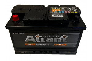 Аккумулятор ATLANT BLACK 75L